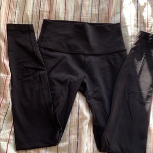 Lululemon high waisted wunder under leggings